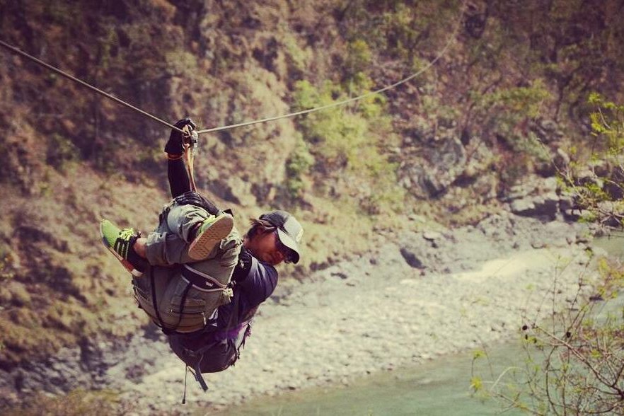 Zip Lining in Rishikesh